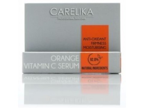 CARELIKA MINI VEIDO SERUMAS ORANGE VITAMIN C, 7ML